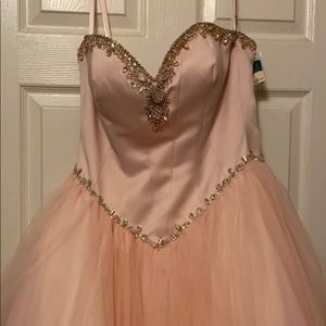 Blush Ballgown (size 10)